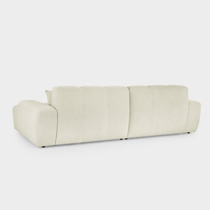 Jacob Sofa Ivory Right Hand Facing Corner