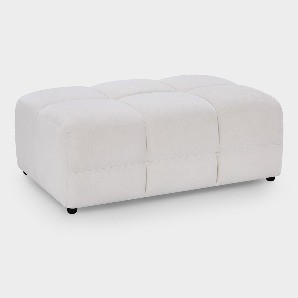 Jacob Sofa Natural Footstool