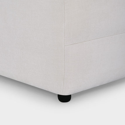 Jacob Sofa Natural Footstool