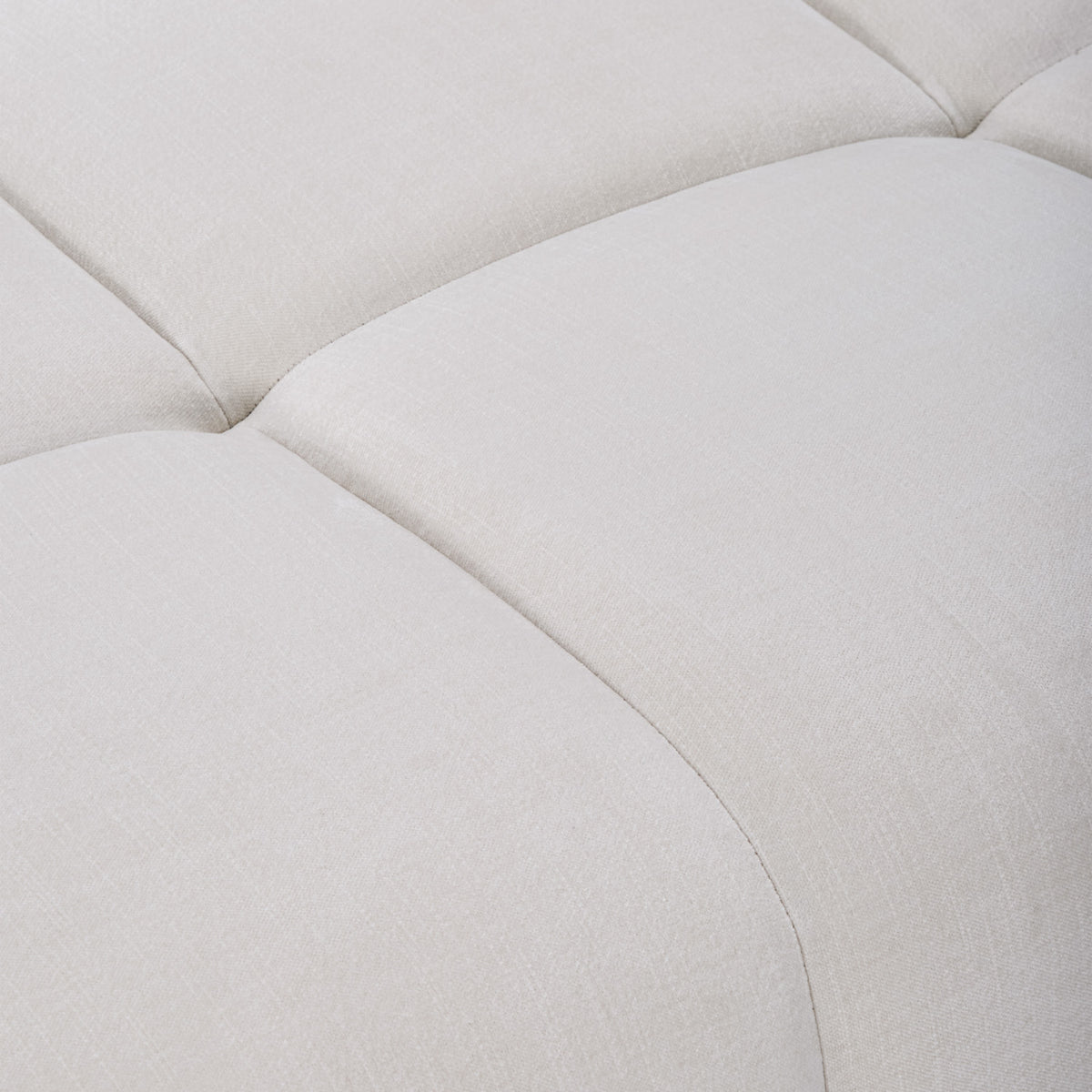 Jacob Sofa Natural Footstool