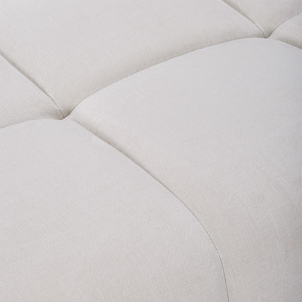 Jacob Sofa Natural Footstool