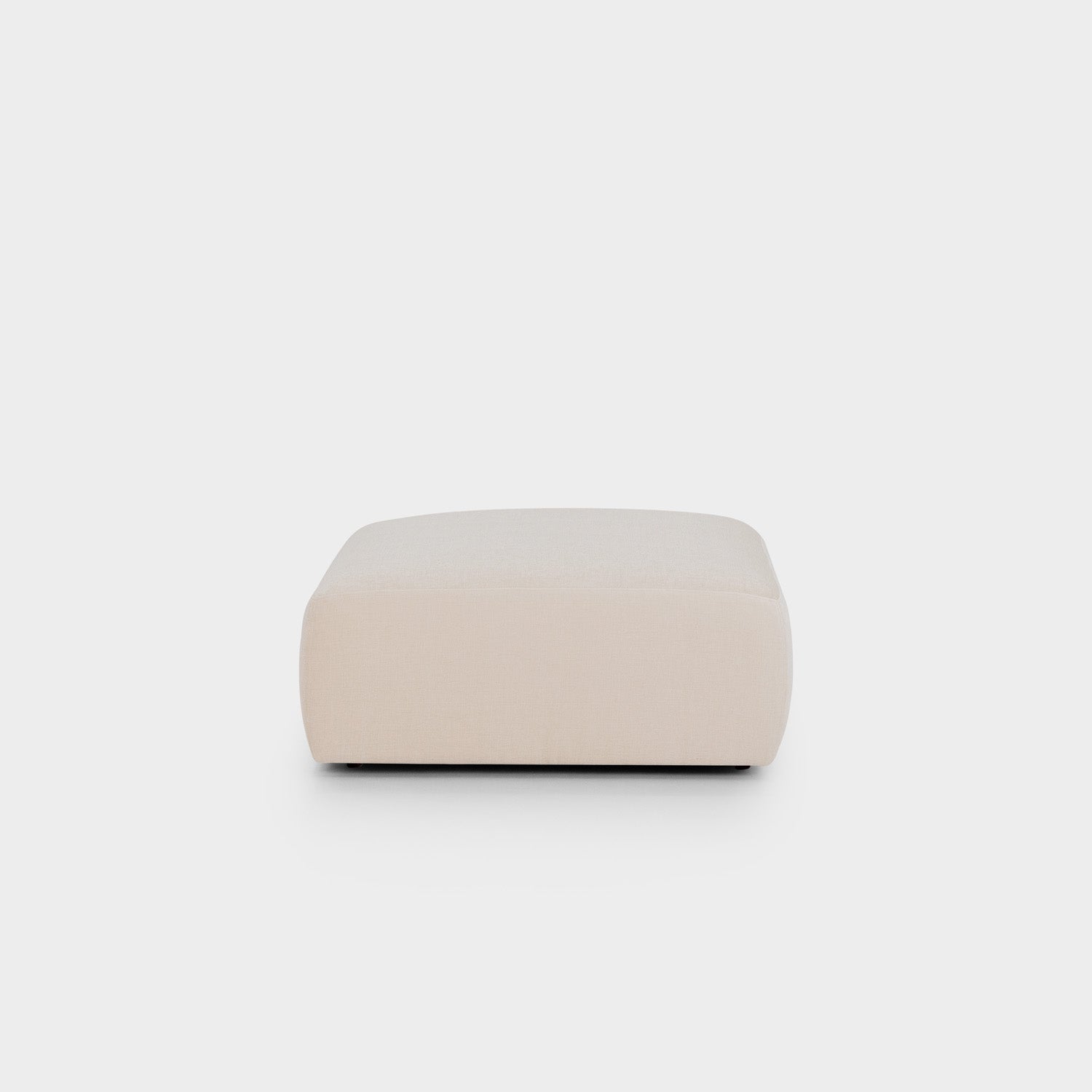 Jasmin Feather Cloud Sofa Beige Ottoman
