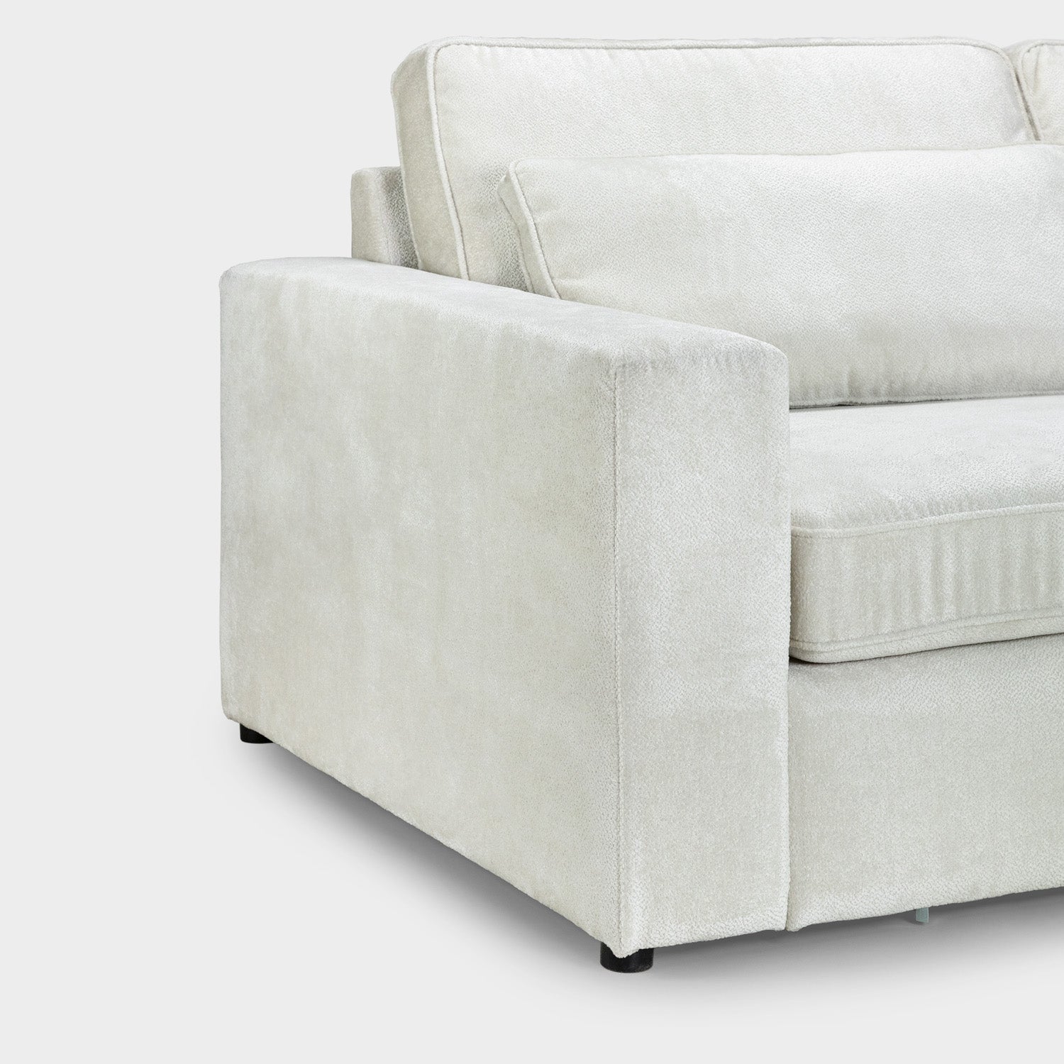 Kiana Modular Sofa Ivory Corner Piece