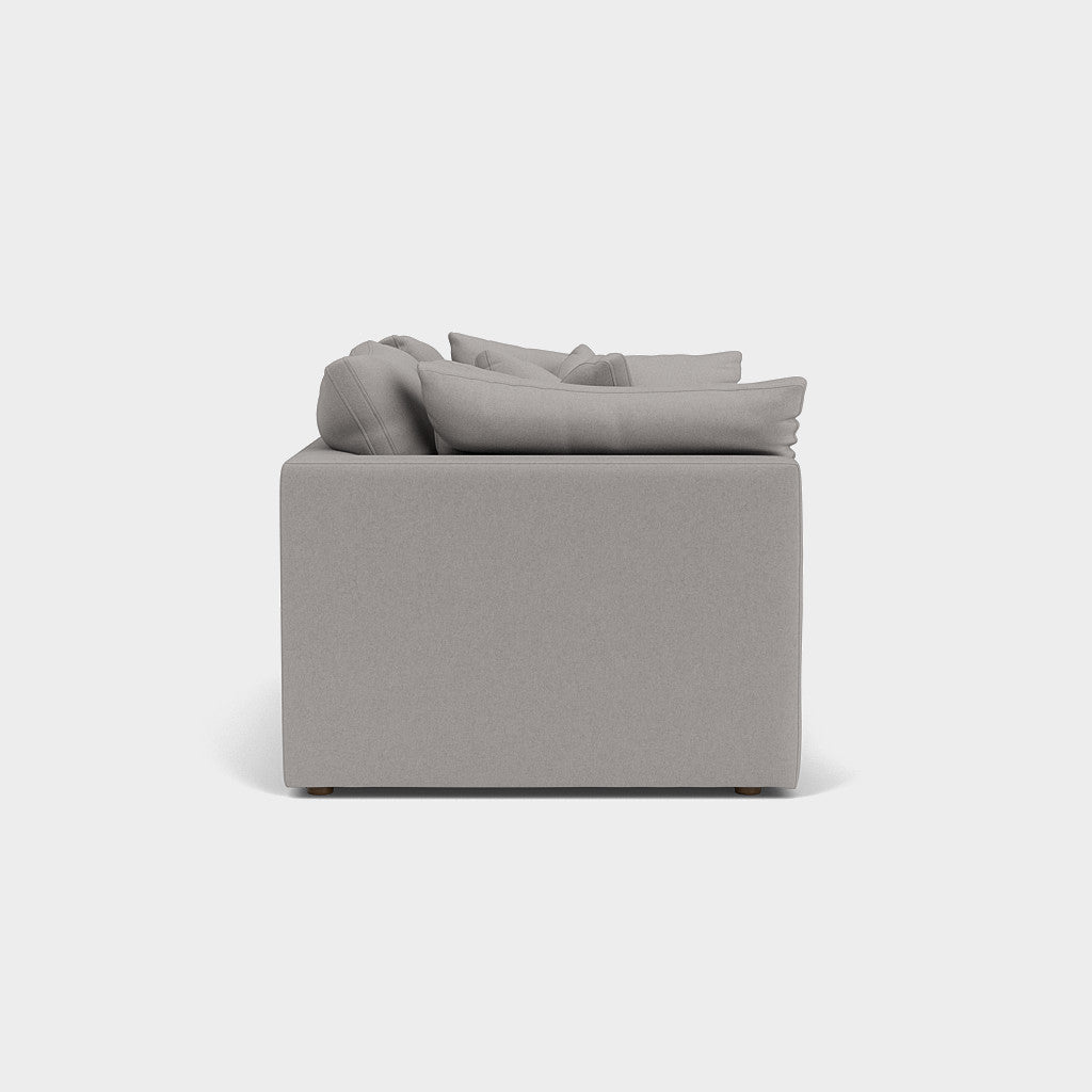 Mira Sofa Light Grey 2 Seater