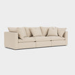 Lavender Sofa Natural 3 Seater