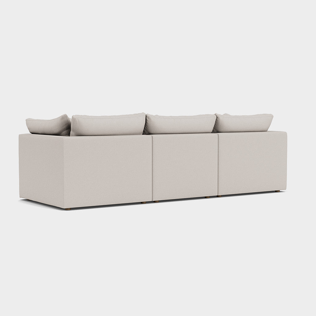 Mira Sofa Stone 3 Seater