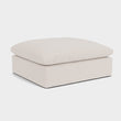Lotus Feather Cloud Sofa Beige Footstool