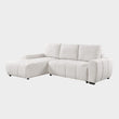 Lora Sofa Bed Beige Left Hand Facing Corner