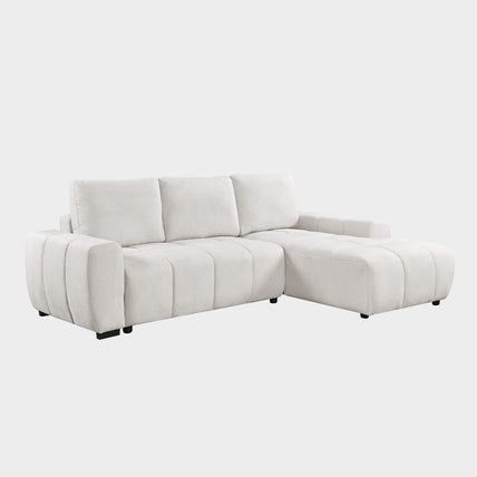 Lora Sofa Bed Beige Right Hand Facing Corner
