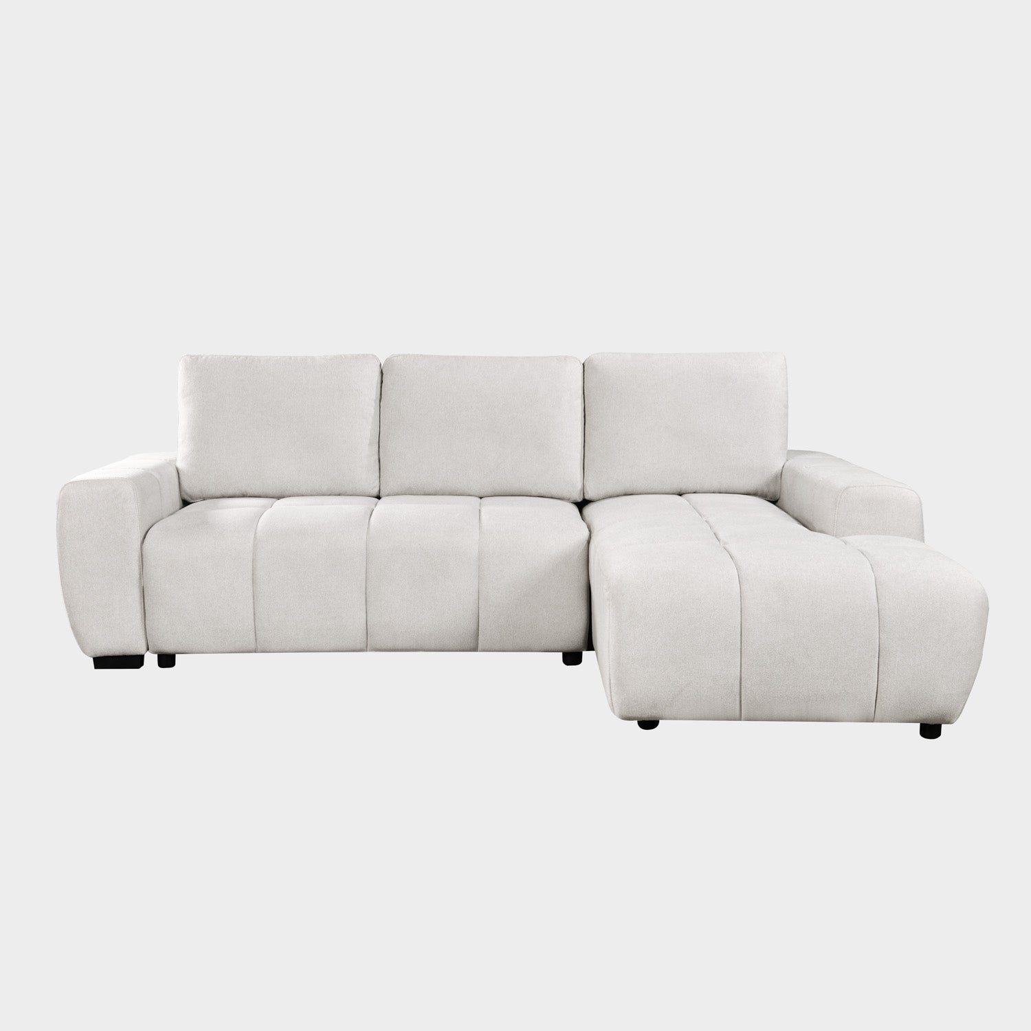 Lora Sofa Bed Beige Right Hand Facing Corner
