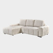 Lora Sofa Bed Champagne Left Hand Facing Corner
