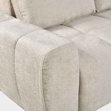 Lora Sofa Bed Champagne Left Hand Facing Corner