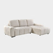 Lora Sofa Bed Champagne Right Hand Facing Corner