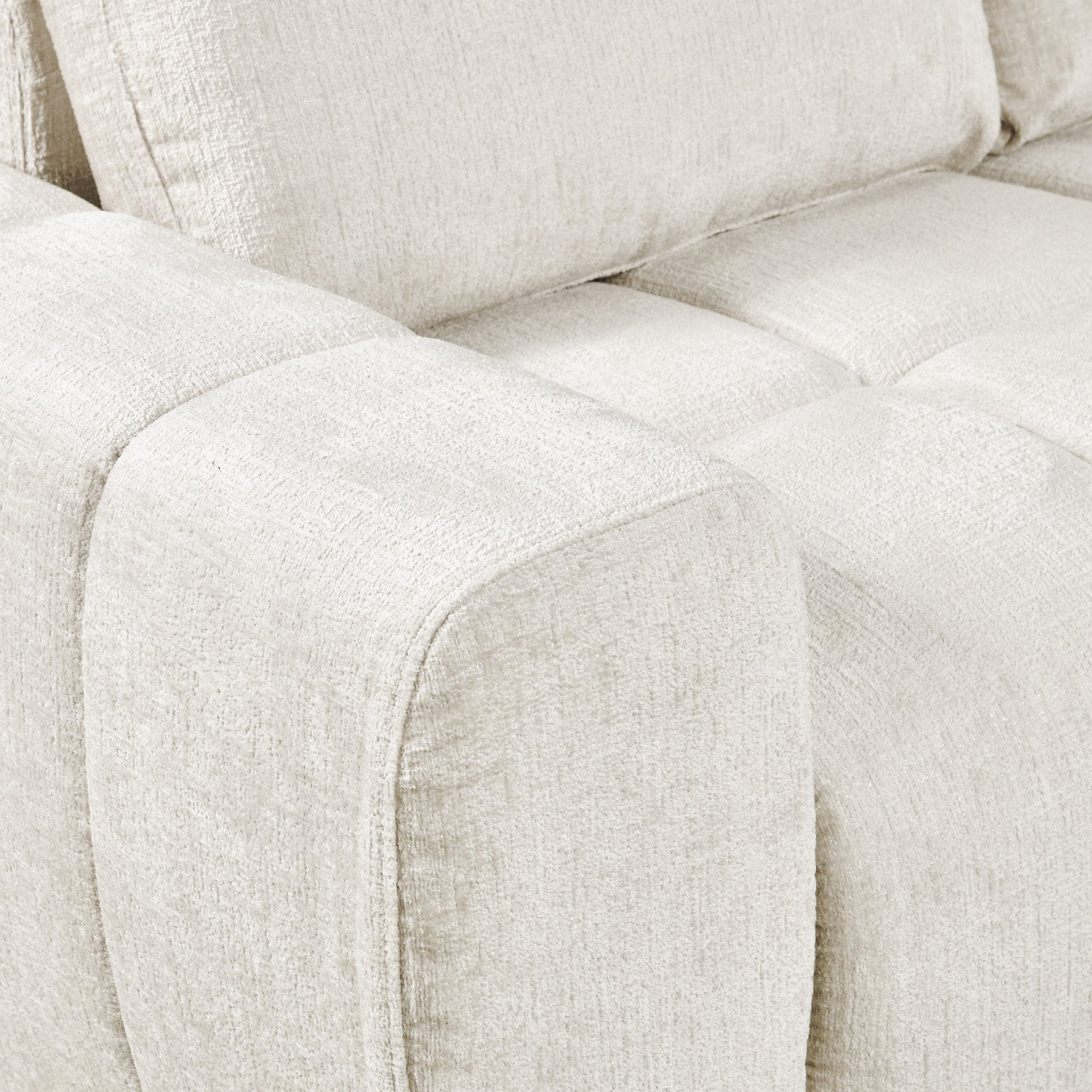 Lora Sofa Bed Cream Left Hand Facing Corner