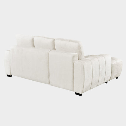 Lora Sofa Bed Cream Right Hand Facing Corner
