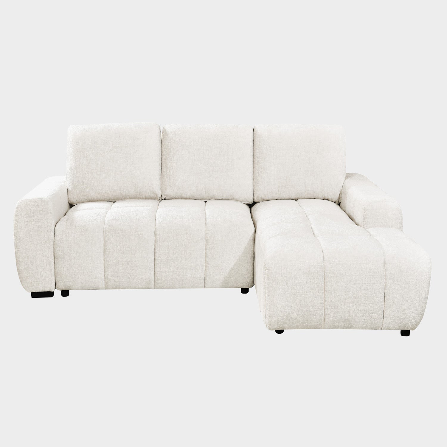 Lora Sofa Bed Cream Right Hand Facing Corner