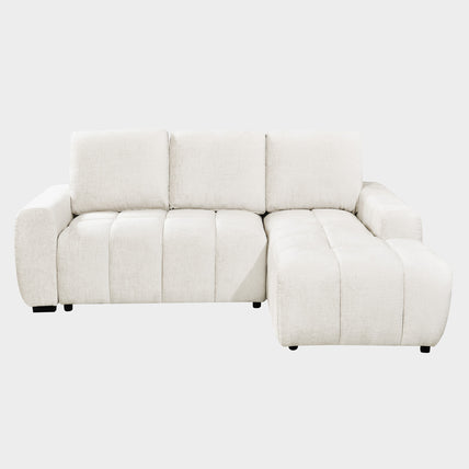 Lora Sofa Bed Cream Right Hand Facing Corner