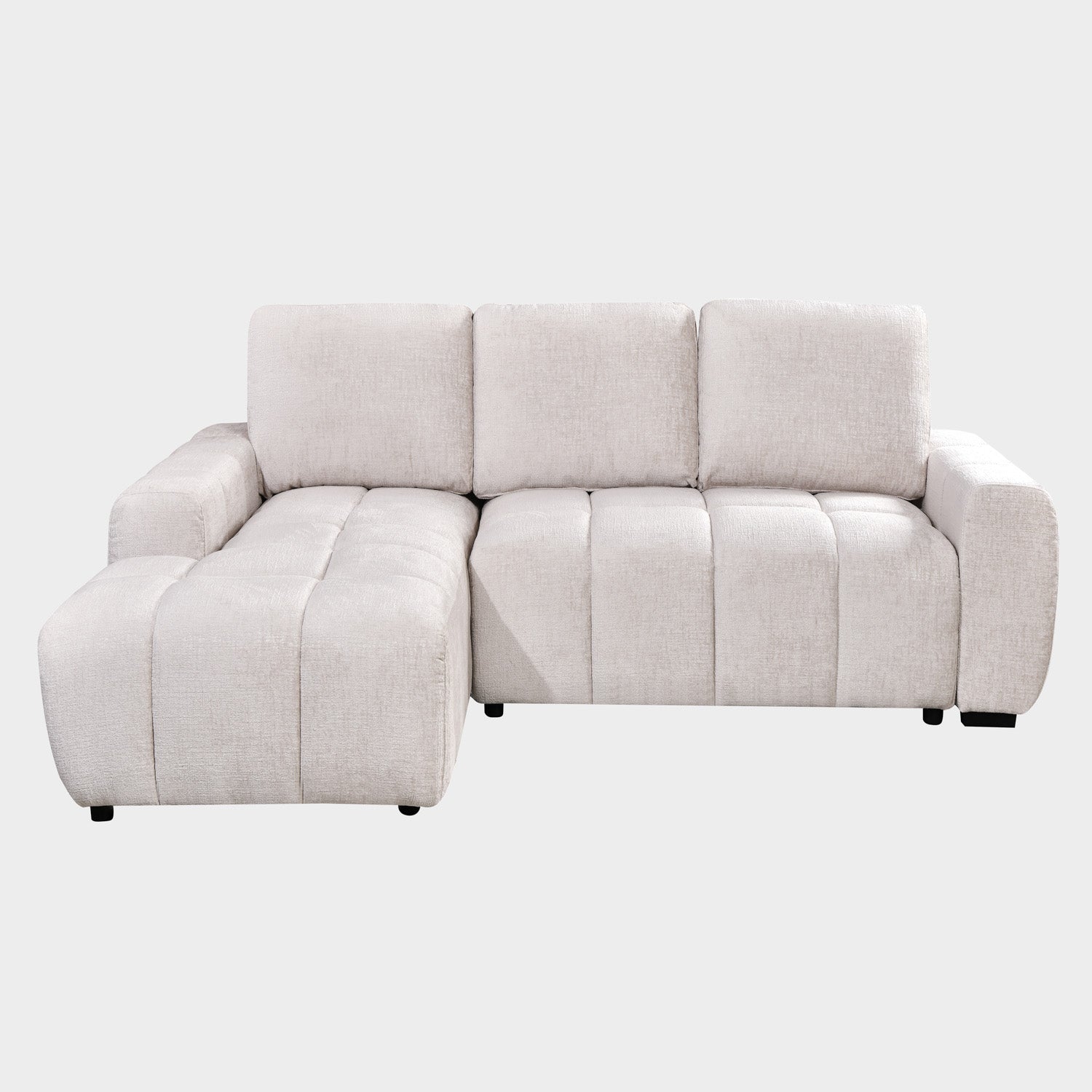 Lora Sofa Bed Champagne Left Hand Facing Corner