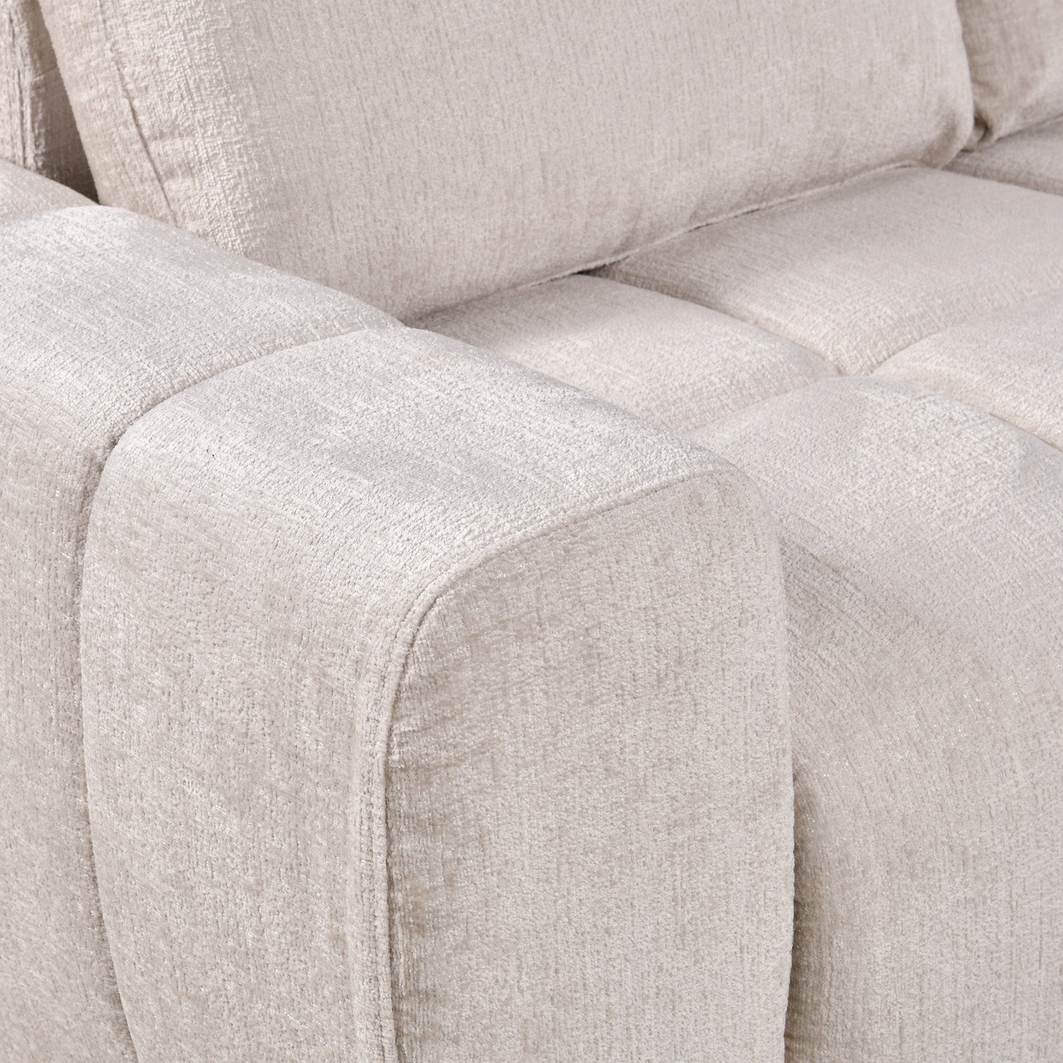 Lora Sofa Bed Champagne Right Hand Facing Corner