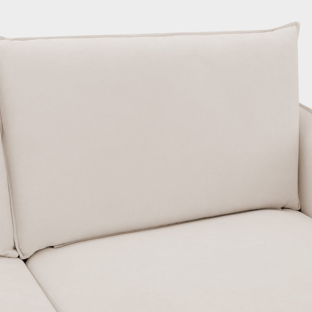 Luna Sofa Beige Arm Piece