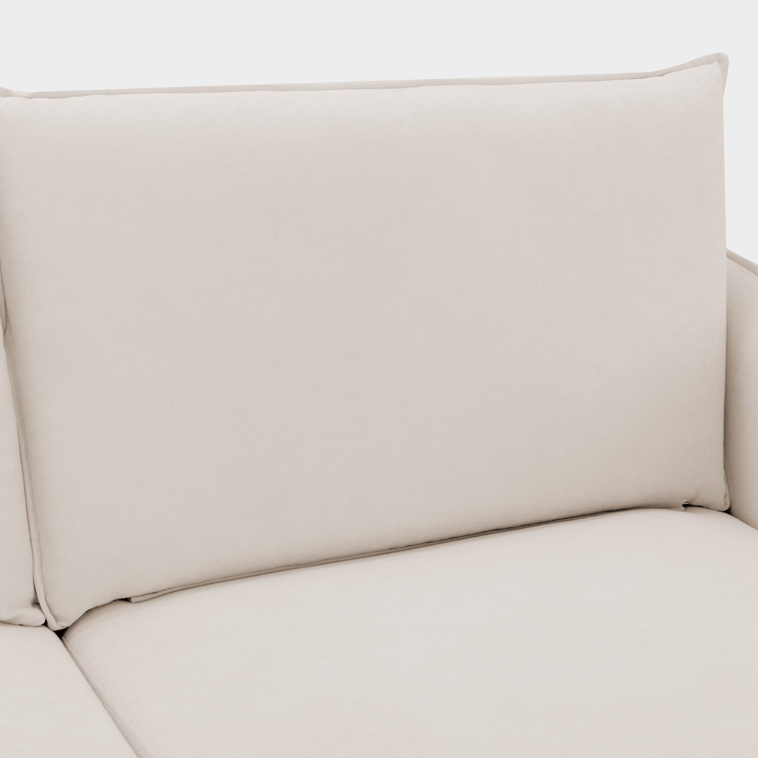 Luna Sofa Beige Arm Piece