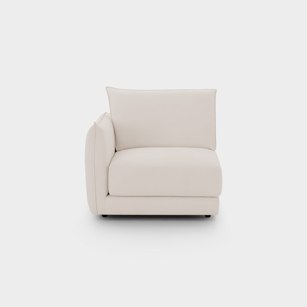 Luna Sofa Beige Arm Piece