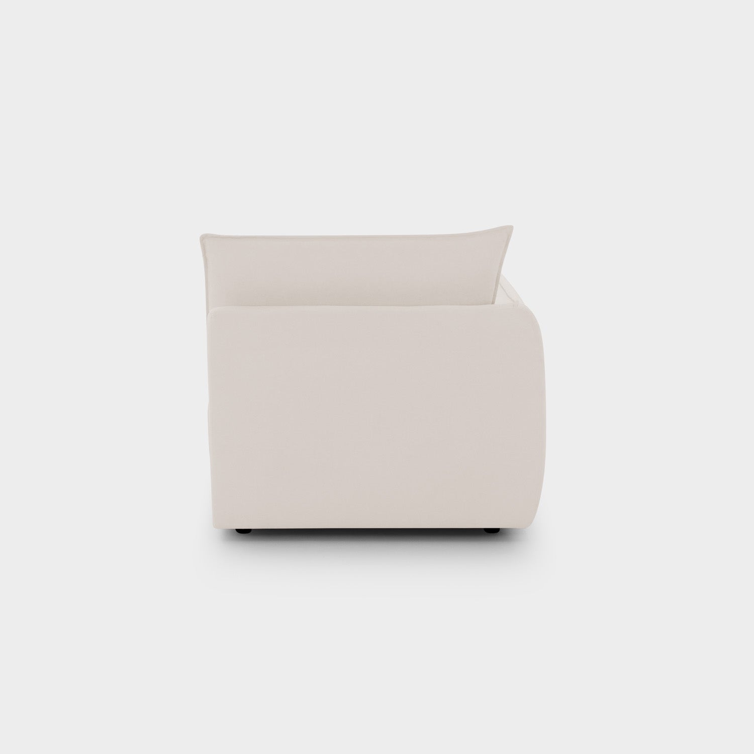 Luna Sofa Beige Arm Piece