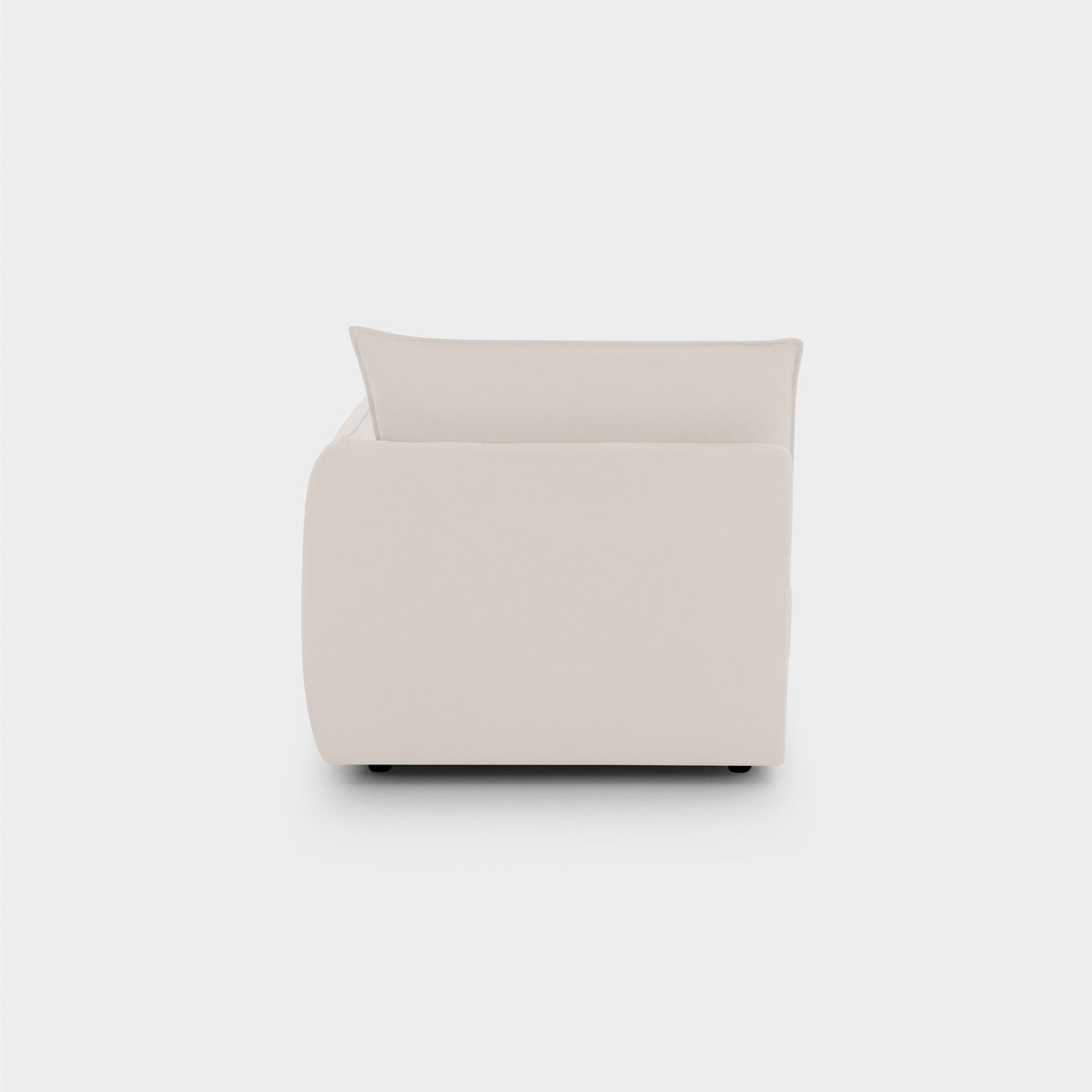 Luna Sofa Beige Arm Piece