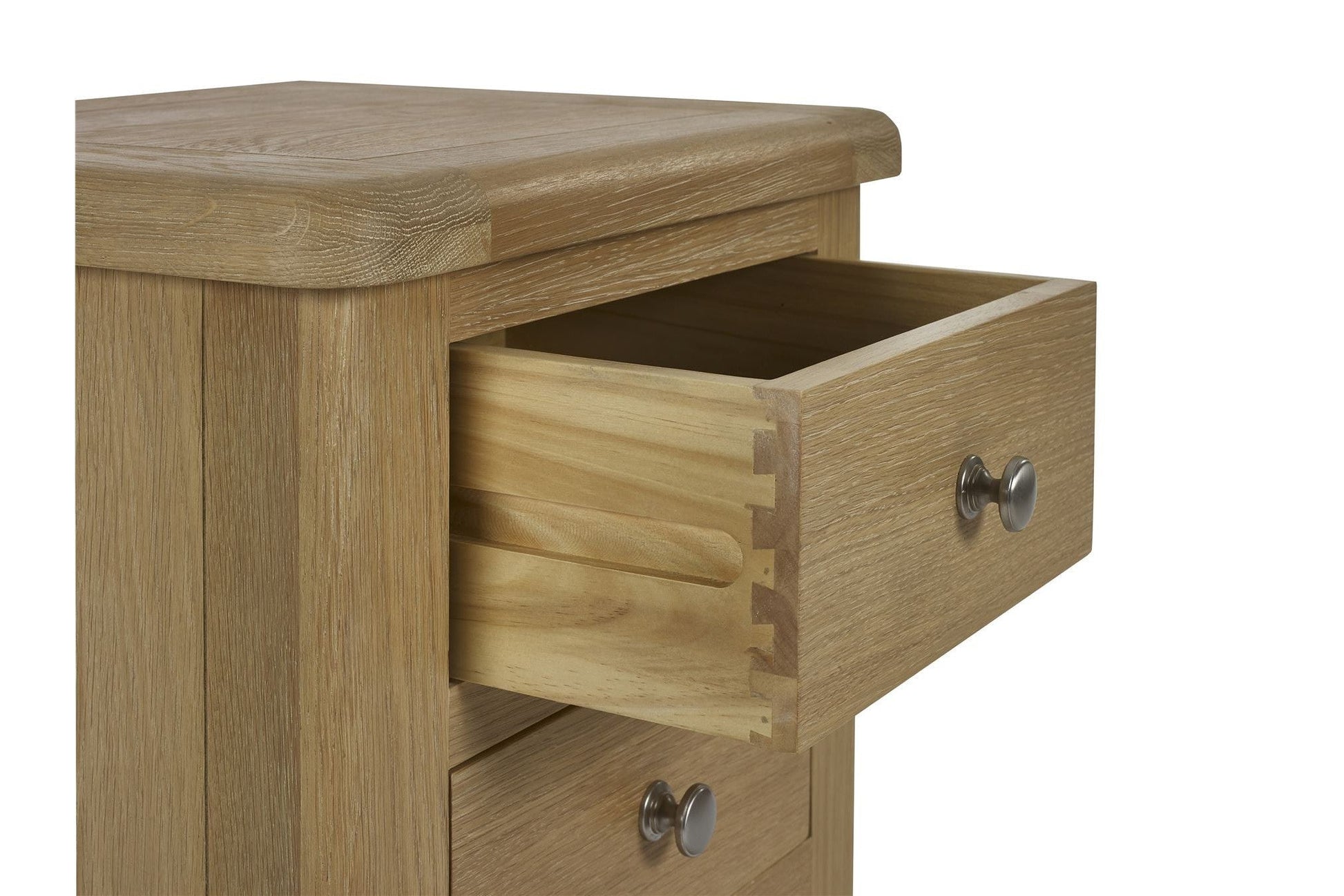 Melissa Bedside Limed Oak 3 Drawer