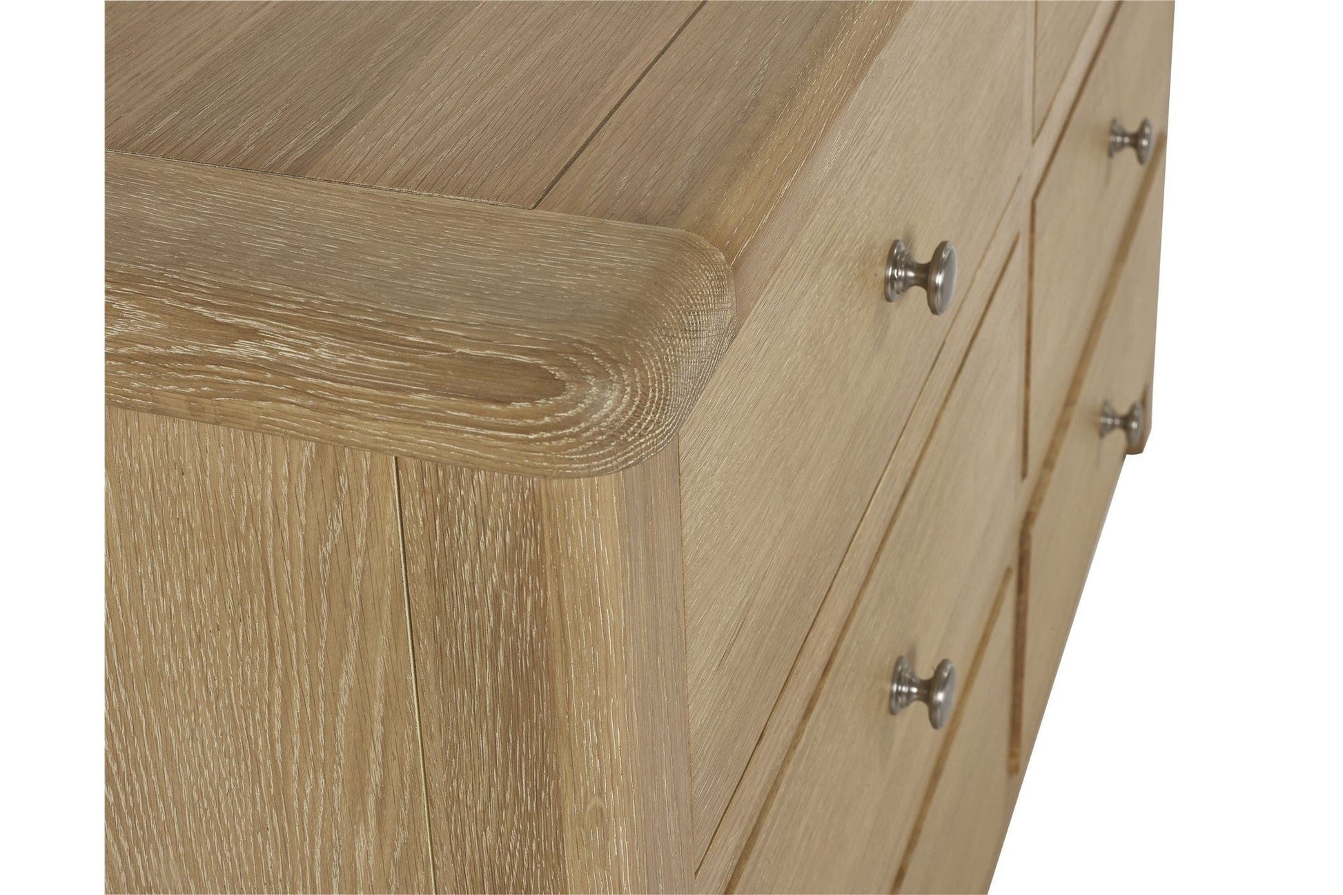 Melissa Chest Limed Oak 6 Drawer Wide