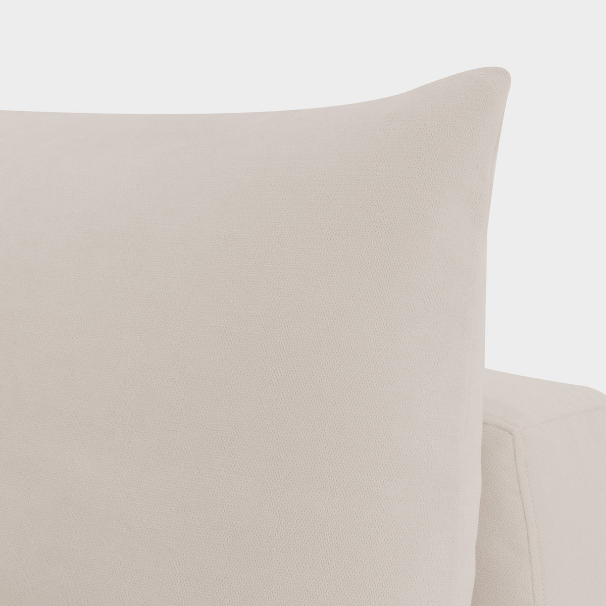 Mira Feather Cloud Sofa Beige Arm Piece