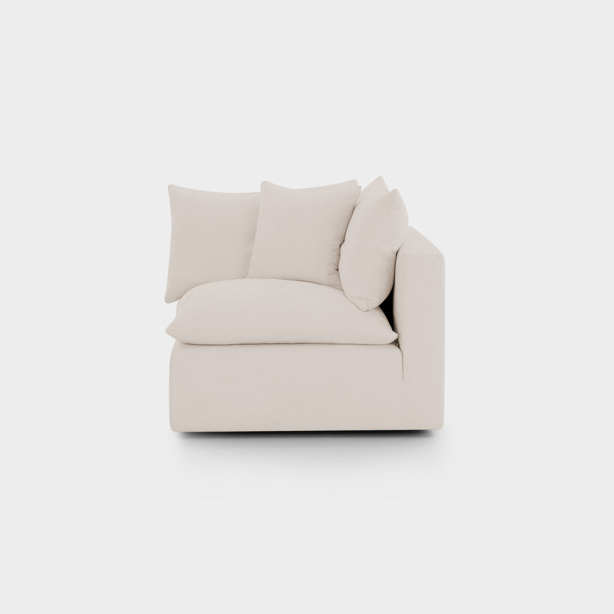 Mira Feather Cloud Sofa Beige Arm Piece