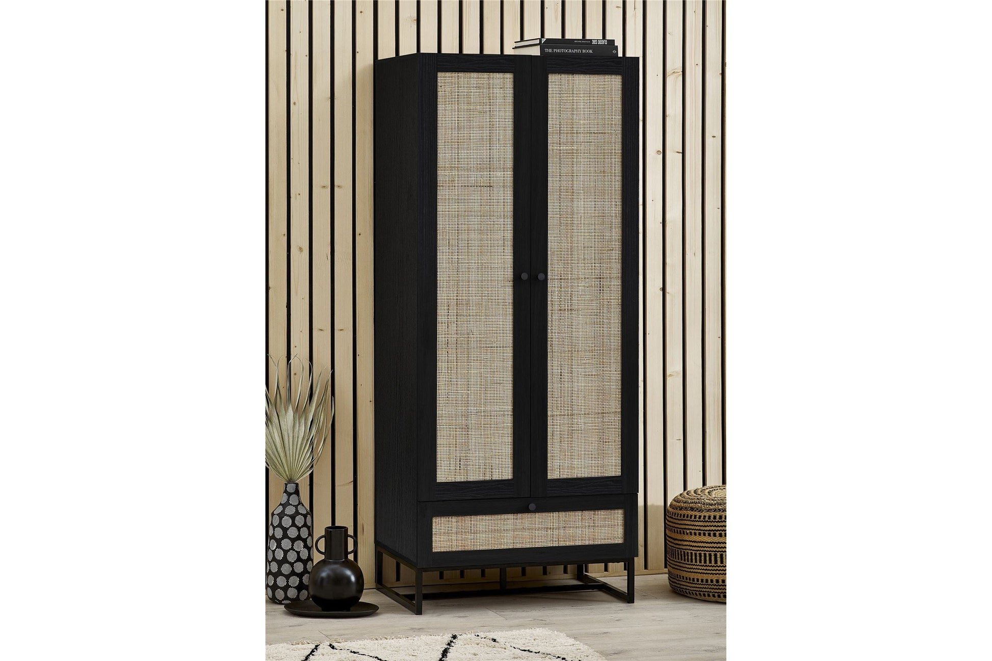 Philippa Wardrobe Black