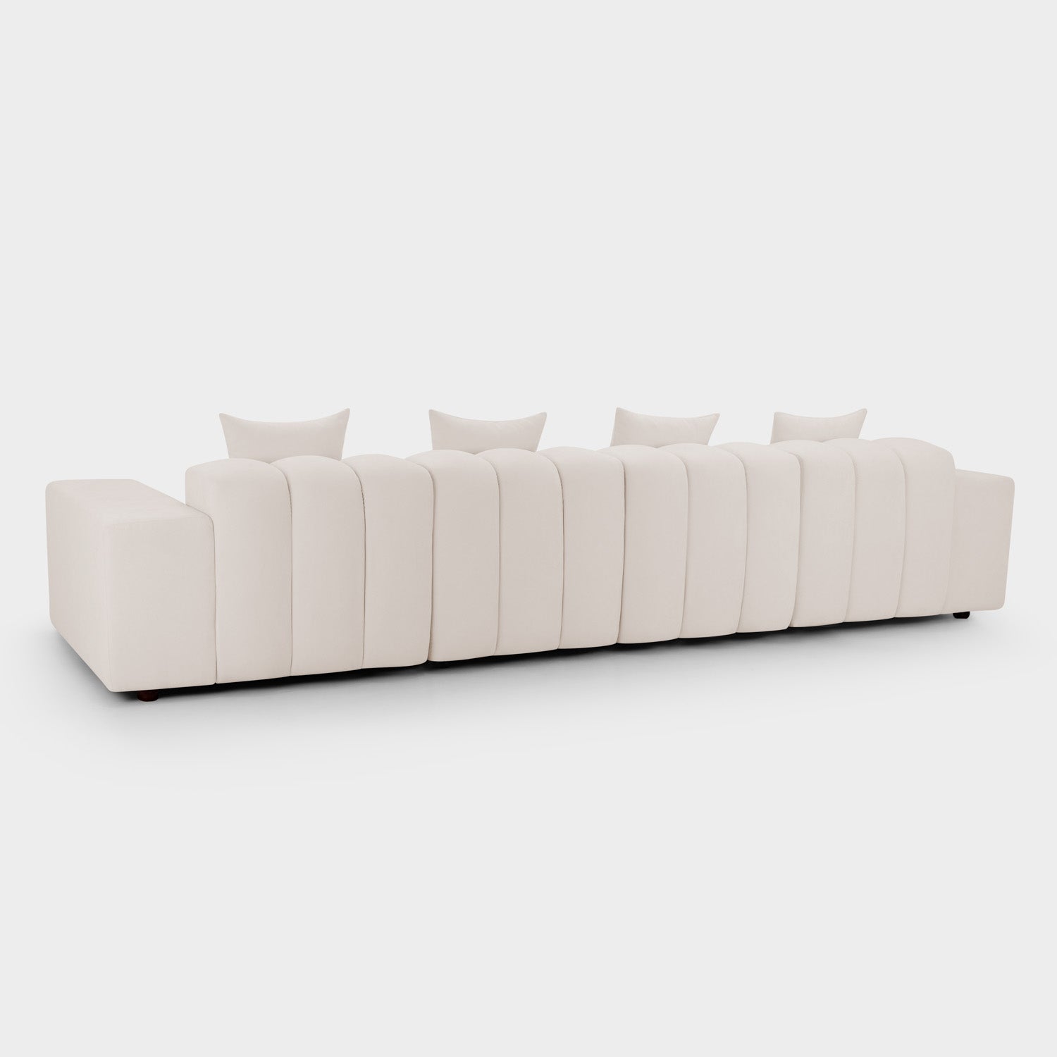 Raha Sofa Beige 4 Seater