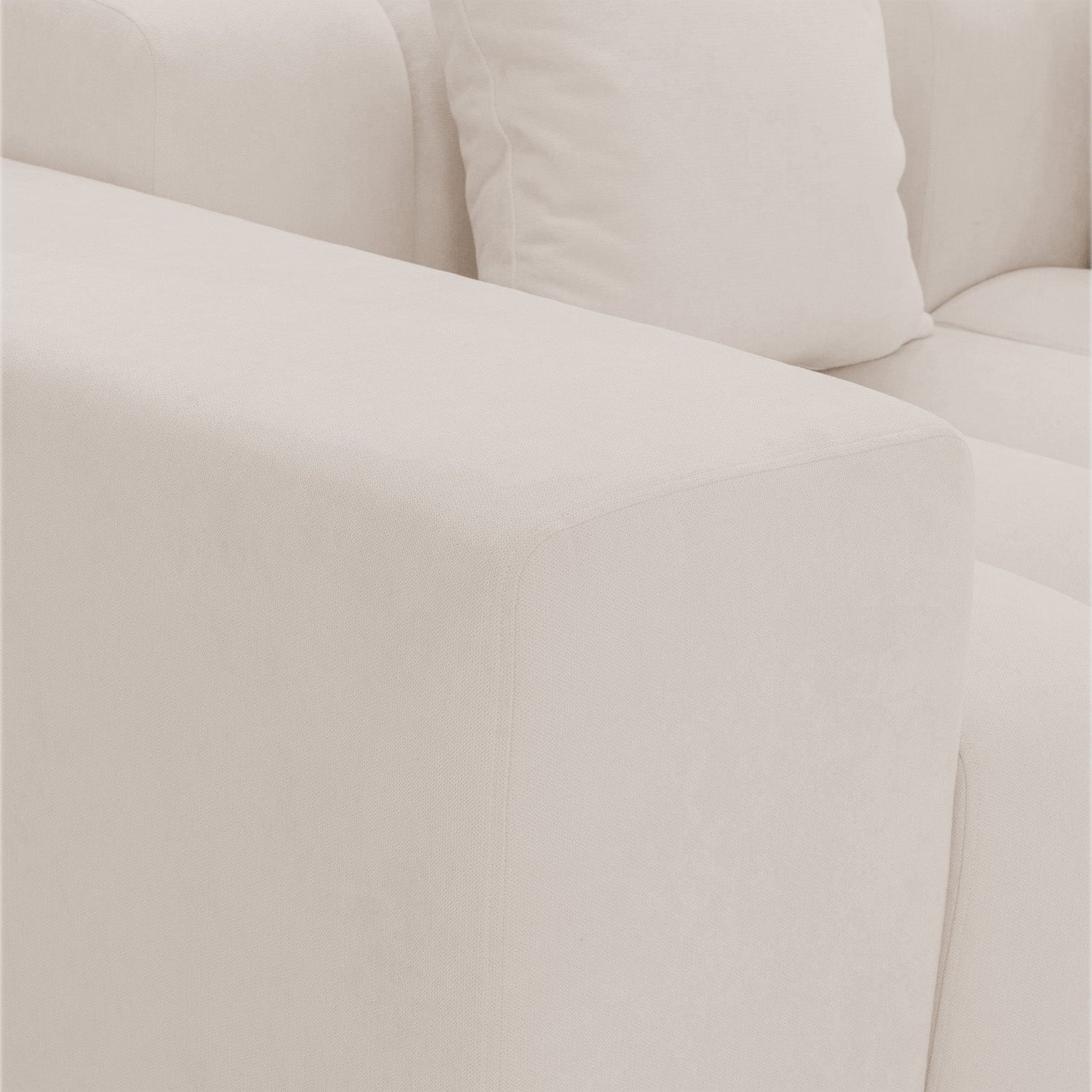 Raha Sofa Beige Armless Piece