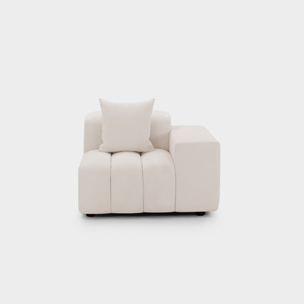 Raha Sofa Beige Arm Piece
