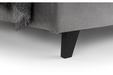 Shoreditch Bed Frame King Slate Grey