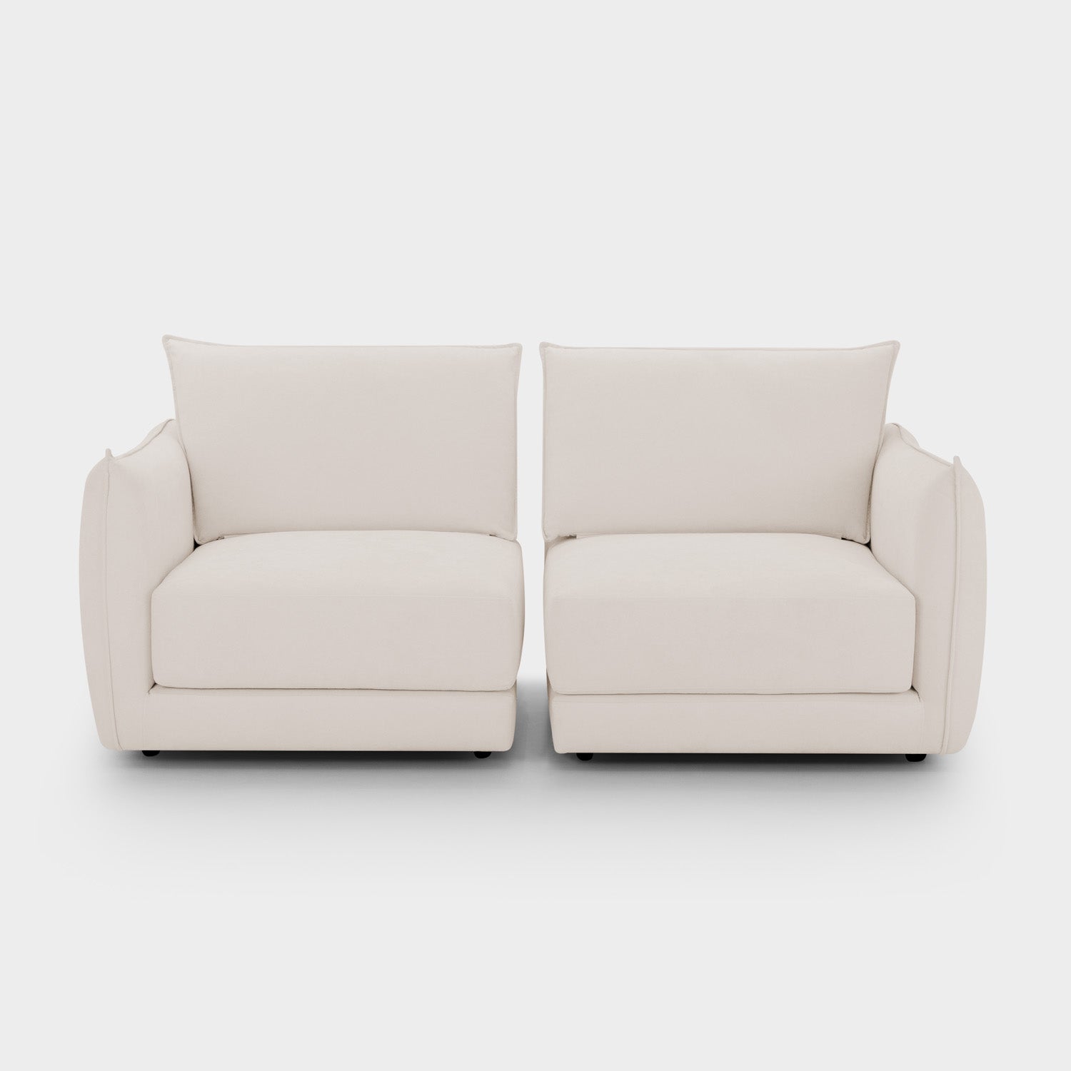 Luna Sofa Beige 2 Seater