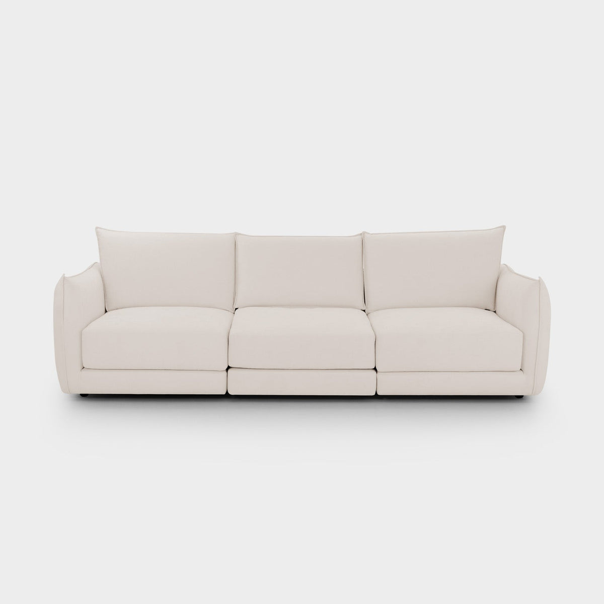Luna Sofa Beige 3 Seater