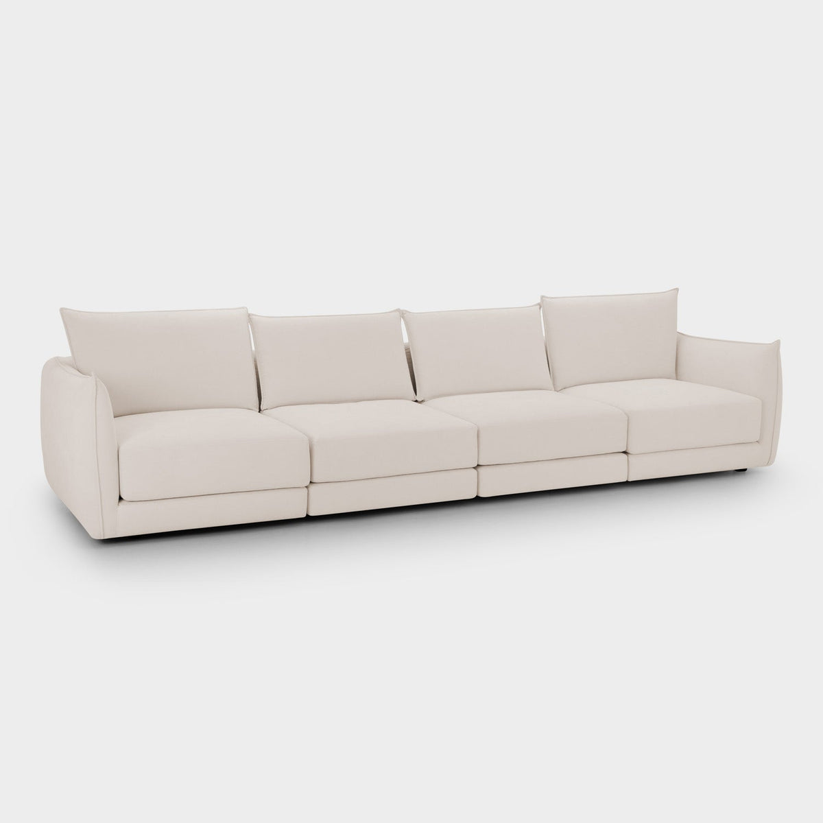 Luna Sofa Beige 4 Seater