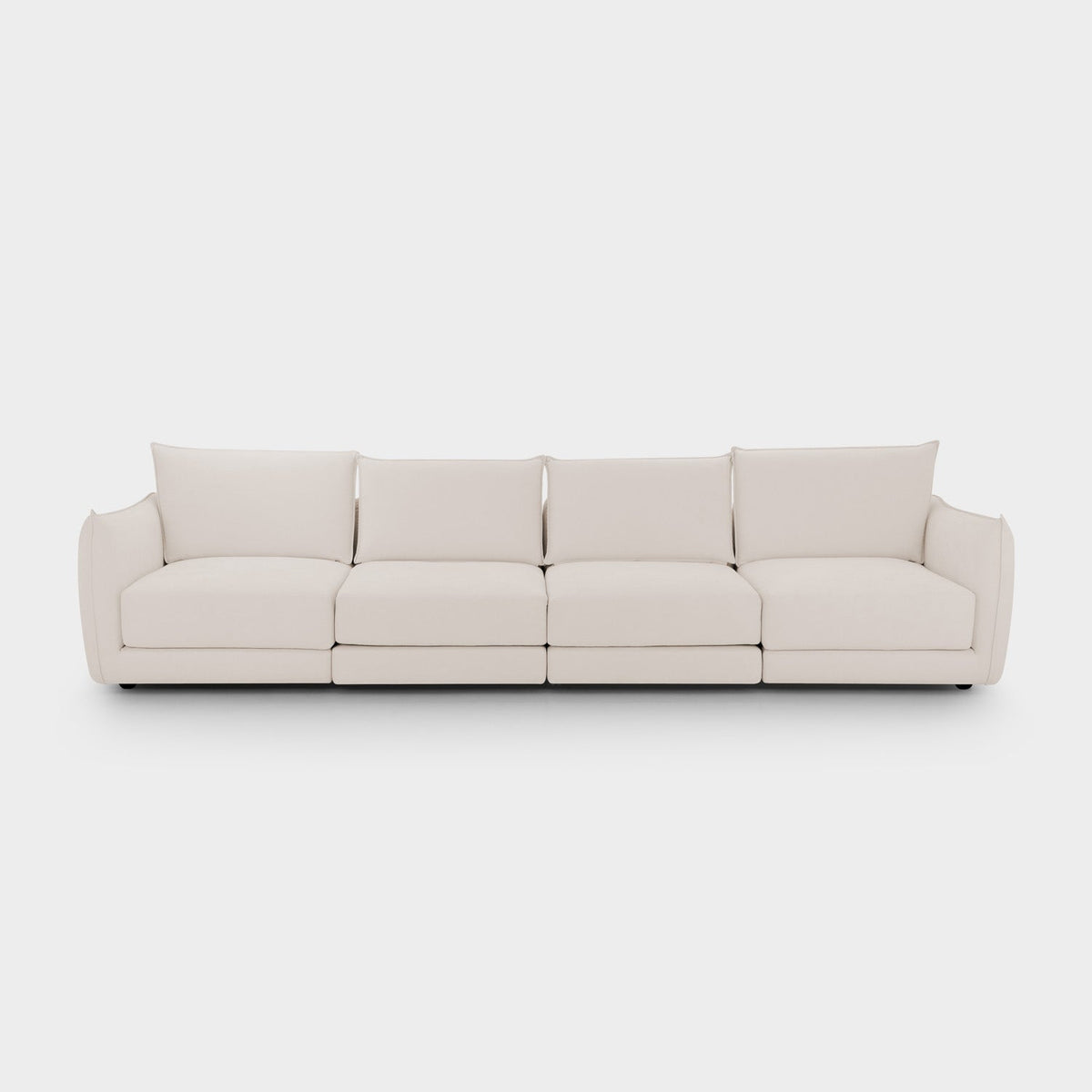 Luna Sofa Beige 4 Seater