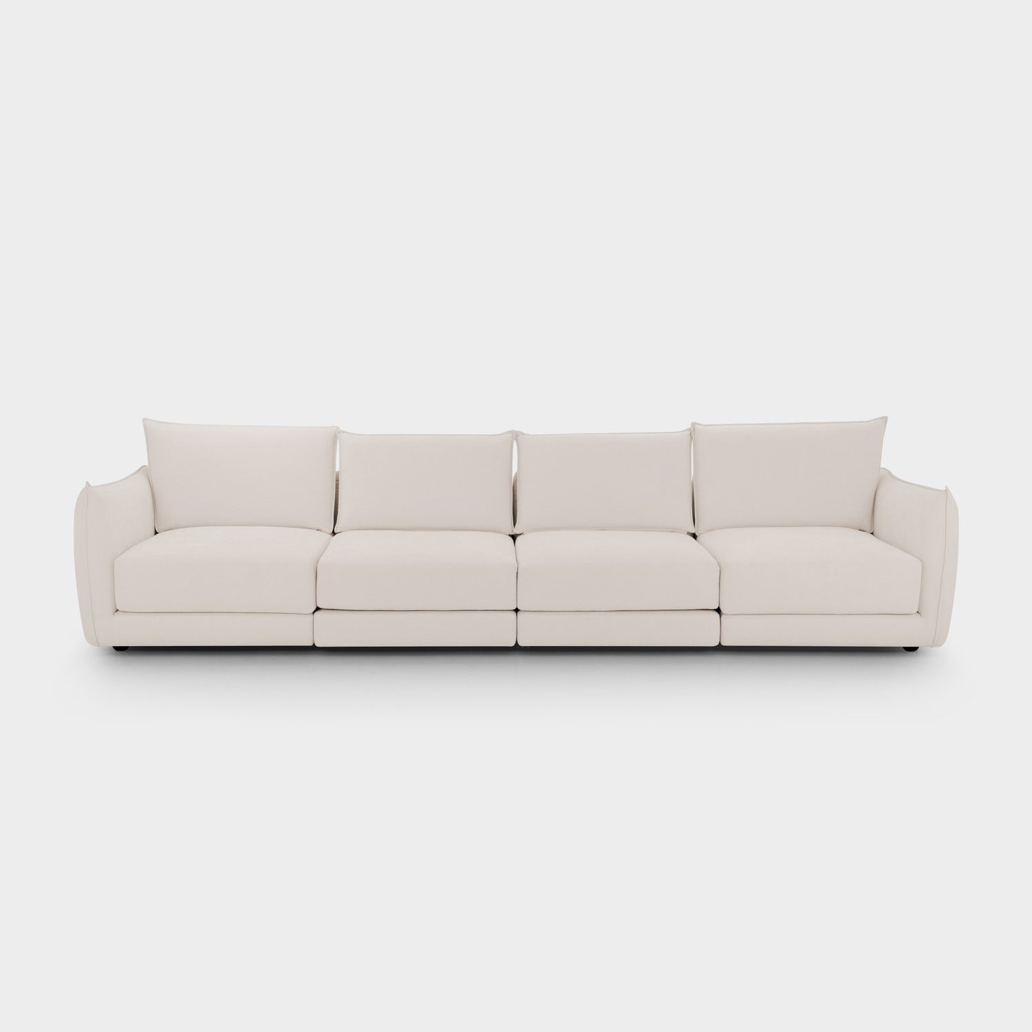 Luna Sofa Beige 4 Seater