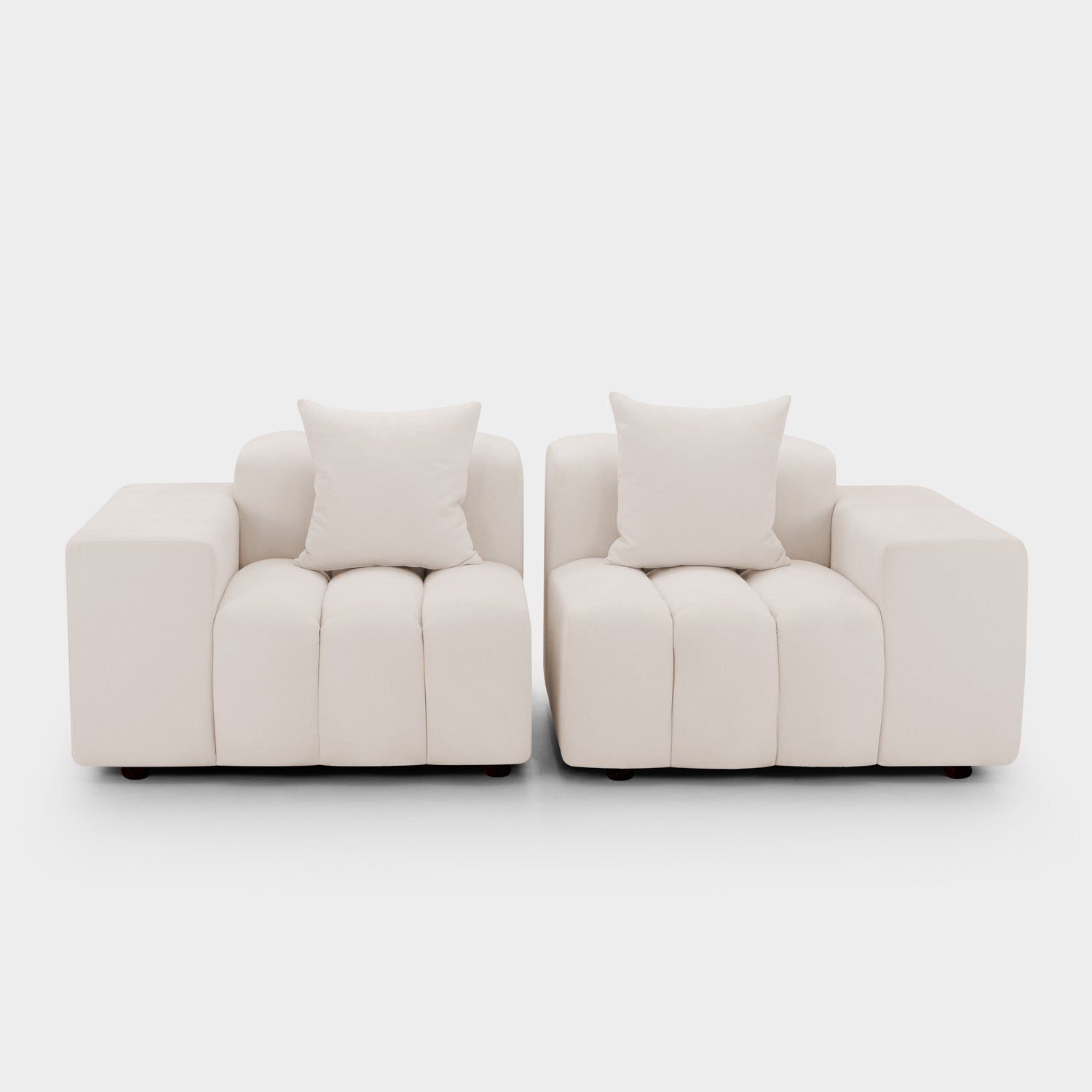 Raha Sofa Beige 2 Seater