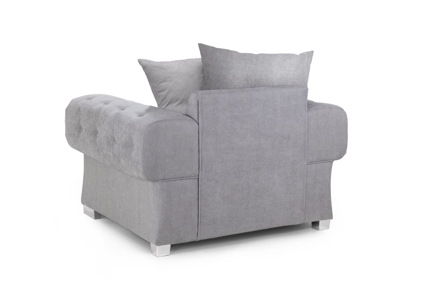 Verona Scatterback Sofa Grey Armchair