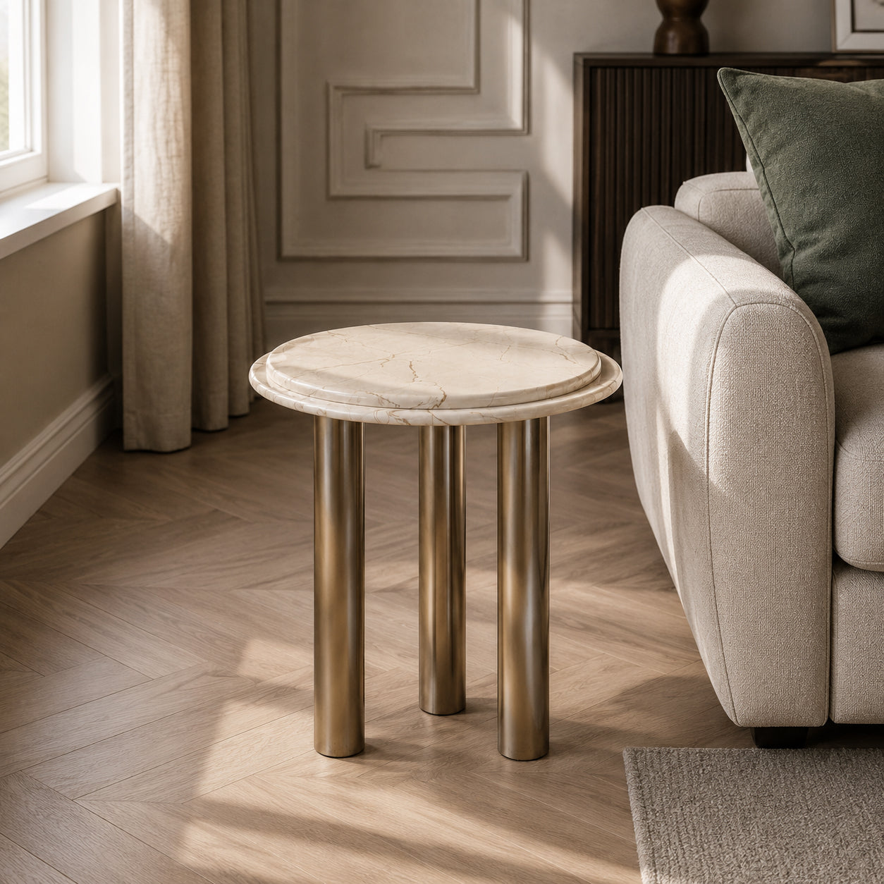 Alba Side Table Honeycomb