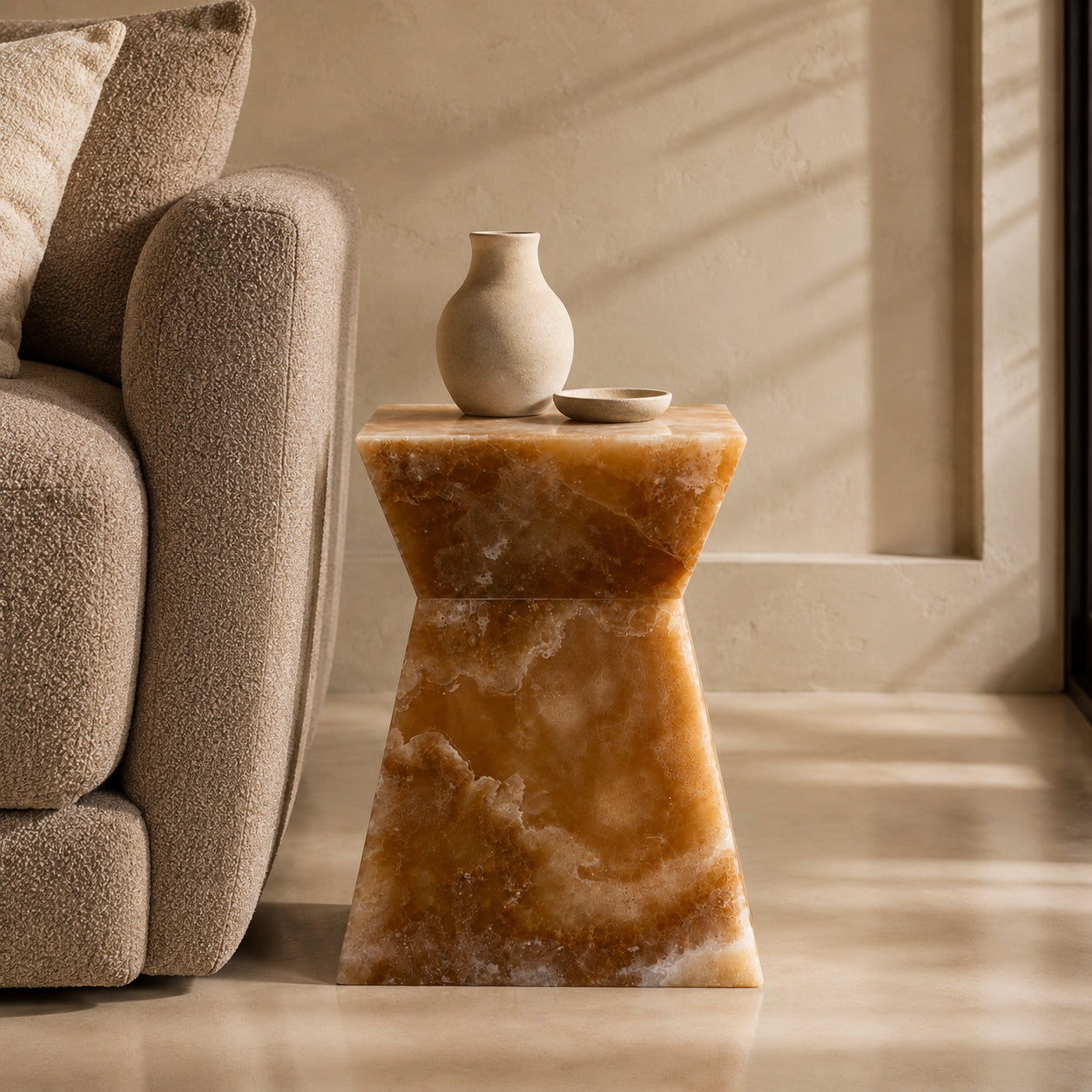 Amber Side Table Honey