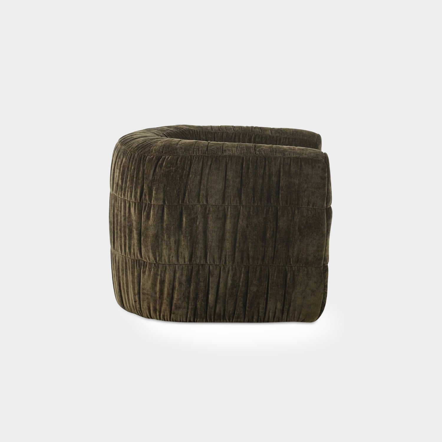 Aria Swivel Chair Brown