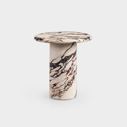 Arris Side Table Calacatta Viola
