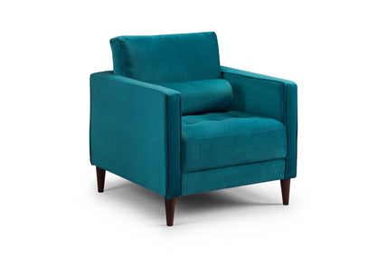 Harper Sofa Plush Teal Armchair