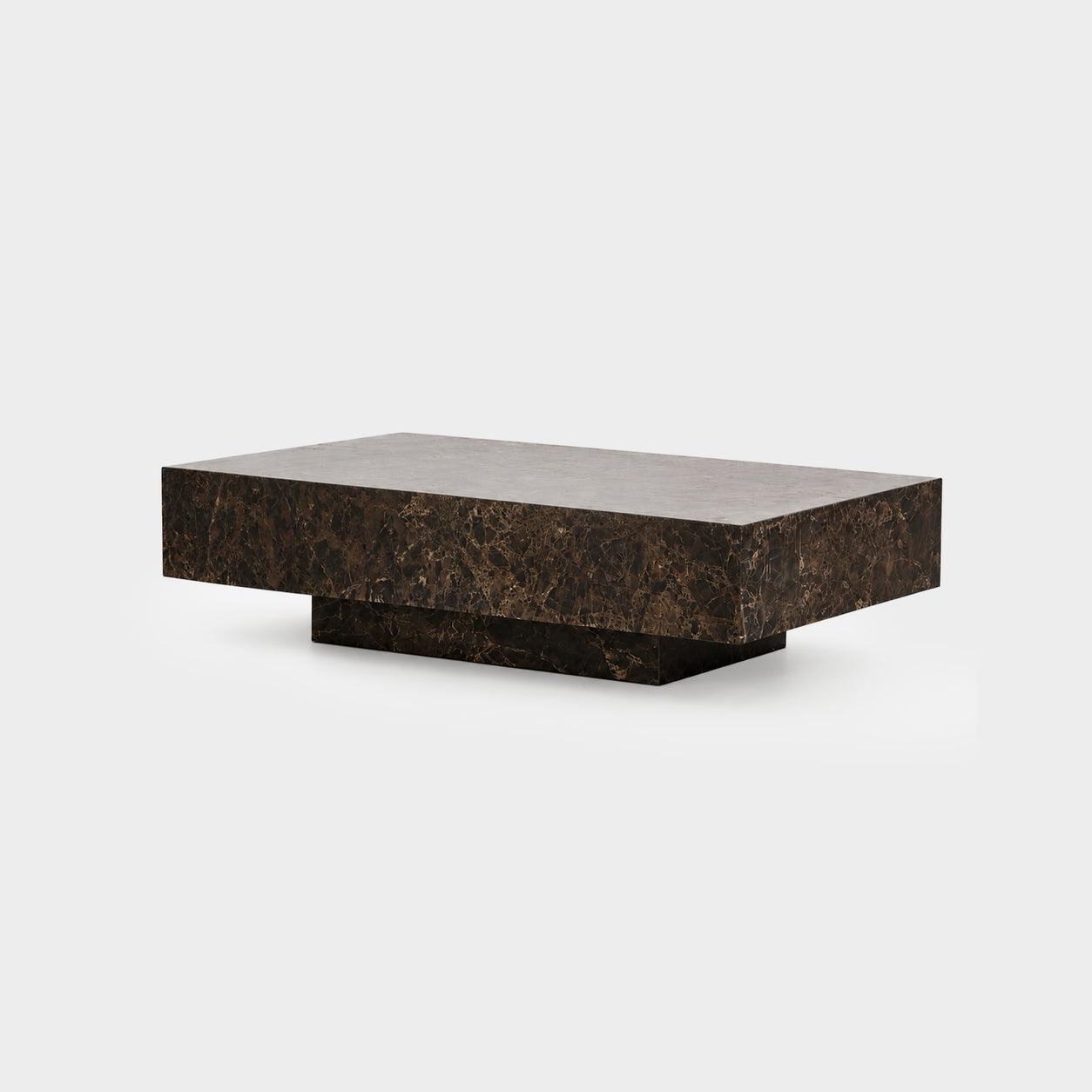 Block Coffee Table - Emperador Marble